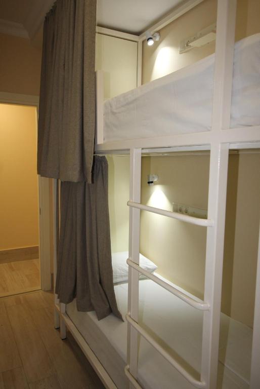 Letto o letti in una camera di Hostel Jeal