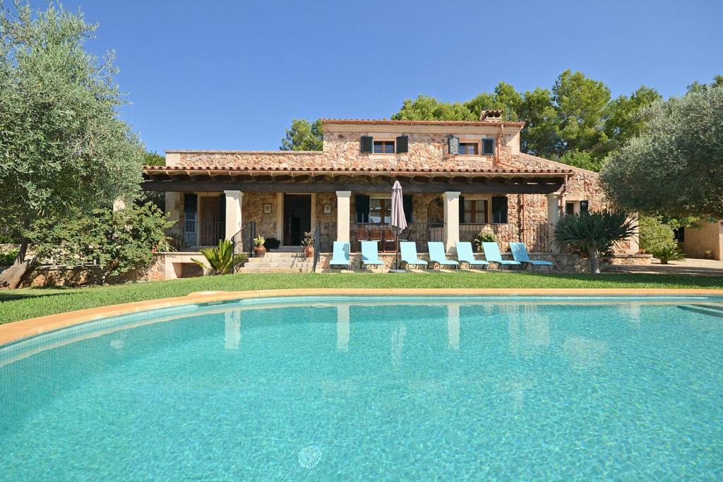 The swimming pool at or close to Cocons