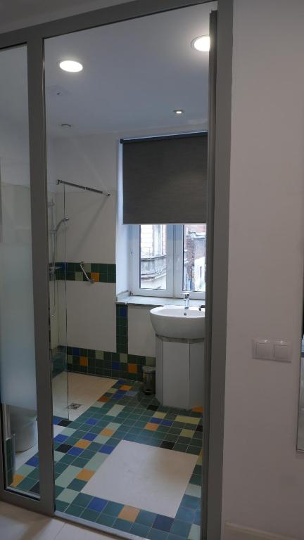 Kúpeľňa v ubytovaní ROOMS BYTOM
