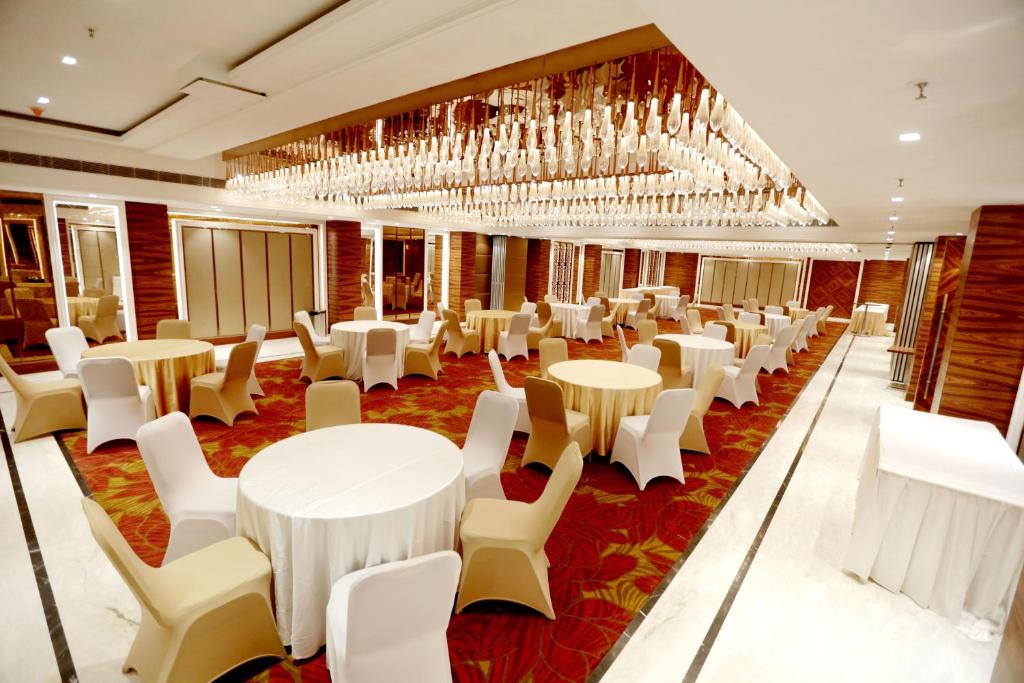 Un lugar para sentarse en Hotel Madin