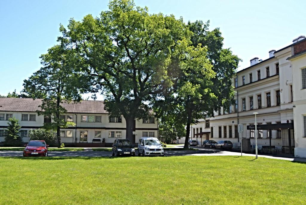 Hoone, kus hostel asub