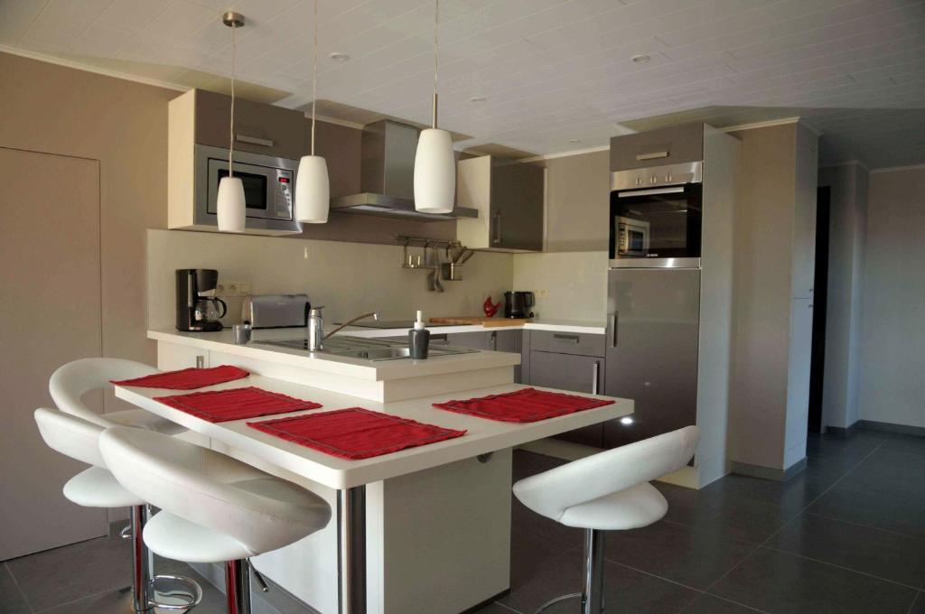 Kjøkken eller kjøkkenkrok på Le Clos Sigebert