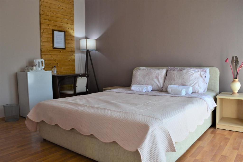 Postel nebo postele na pokoji v ubytování Hotel Park