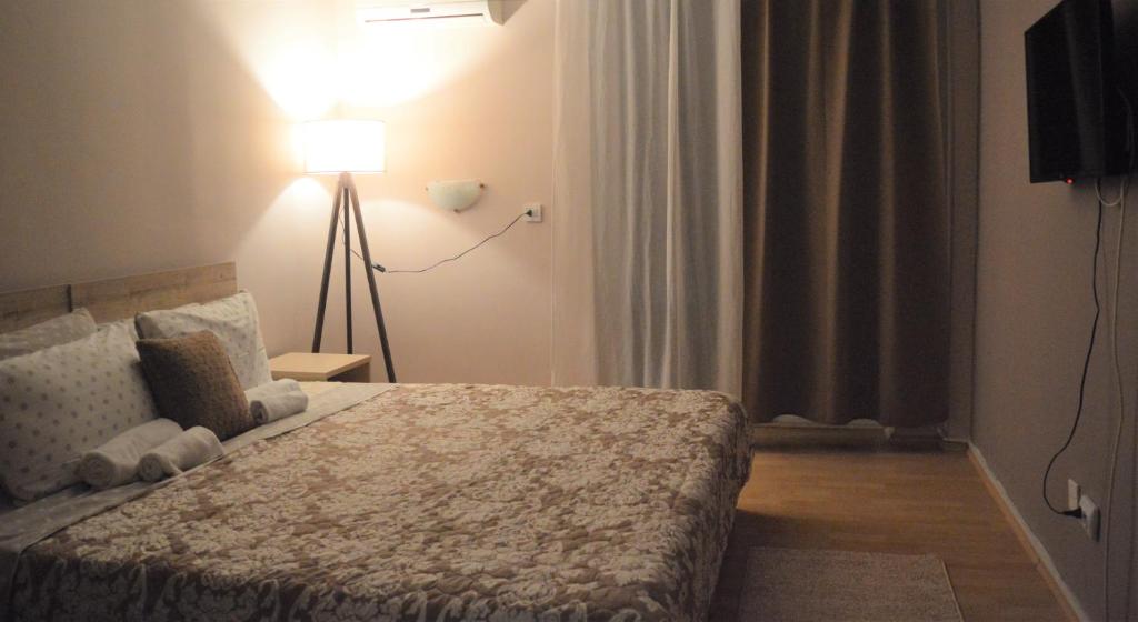 Postel nebo postele na pokoji v ubytování Hotel Park