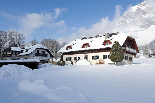 Το Gästehaus Prugger by Schladmingurlaub τον χειμώνα