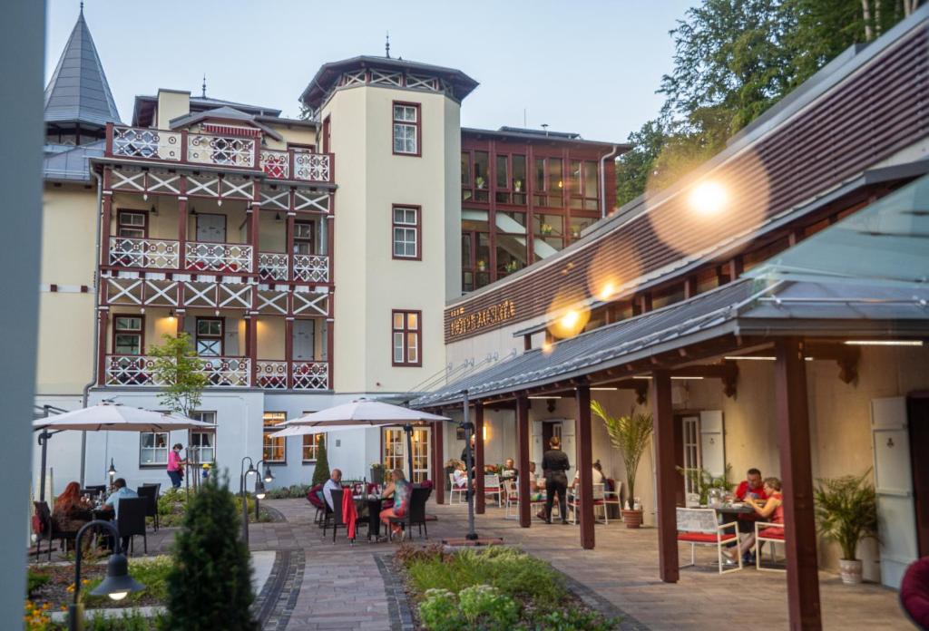 Budova, kde se hotel nachází