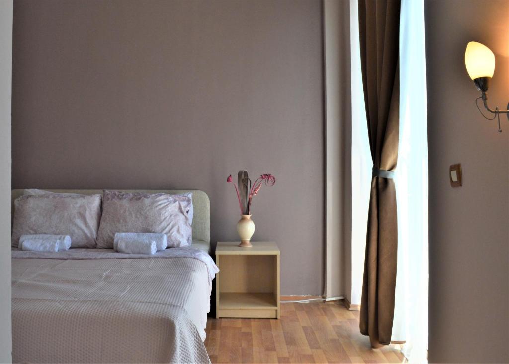 Postel nebo postele na pokoji v ubytování Hotel Park