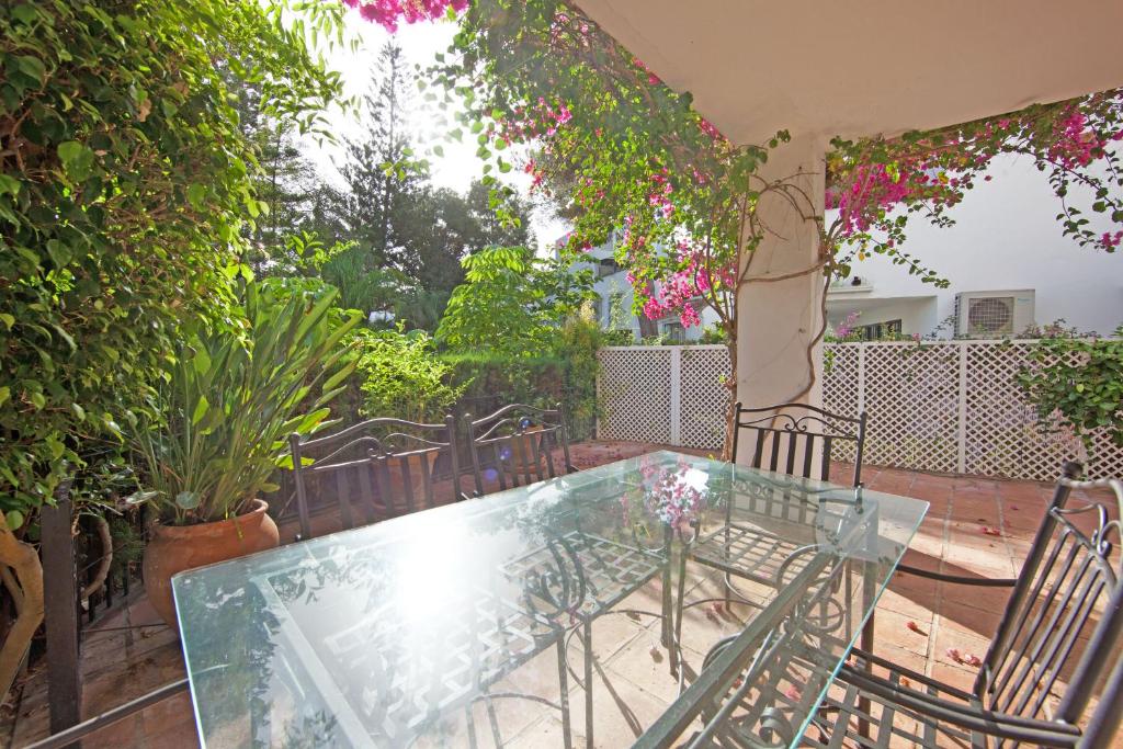 Zahrada ubytování White Pearl Beach Elviria