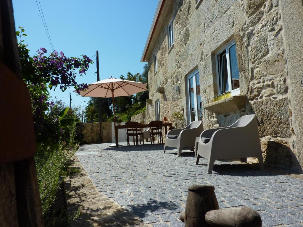 Patio nebo venkovní prostory v ubytování Quinta Labruja
