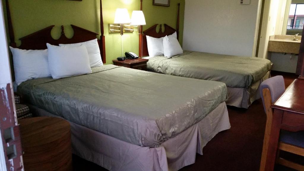 San Marcos Inn - Tweepersoonskamer Met 2 Tweepersoonsbedden - Roken