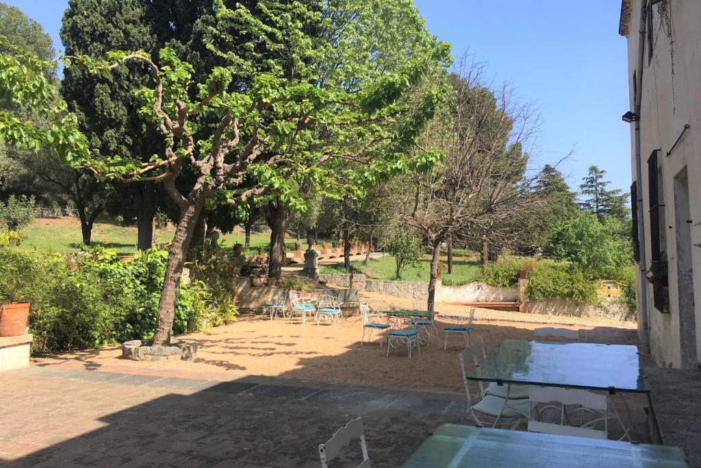 Zahrada ubytování B&B Can Casadella