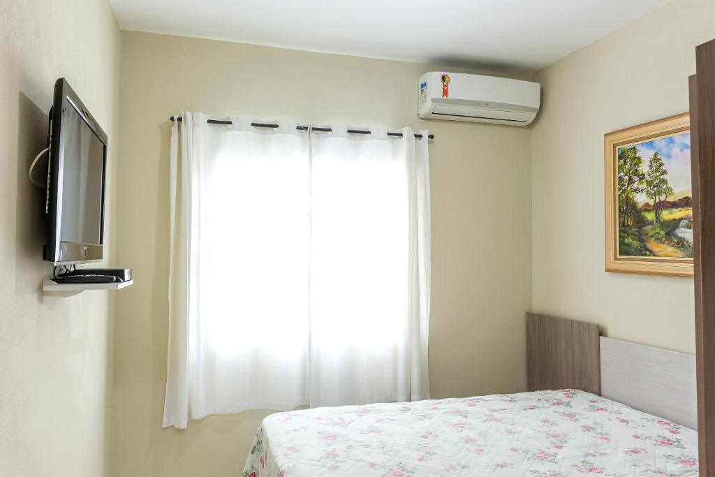  Apto1 COM AR COND WI-FI E TV SMART