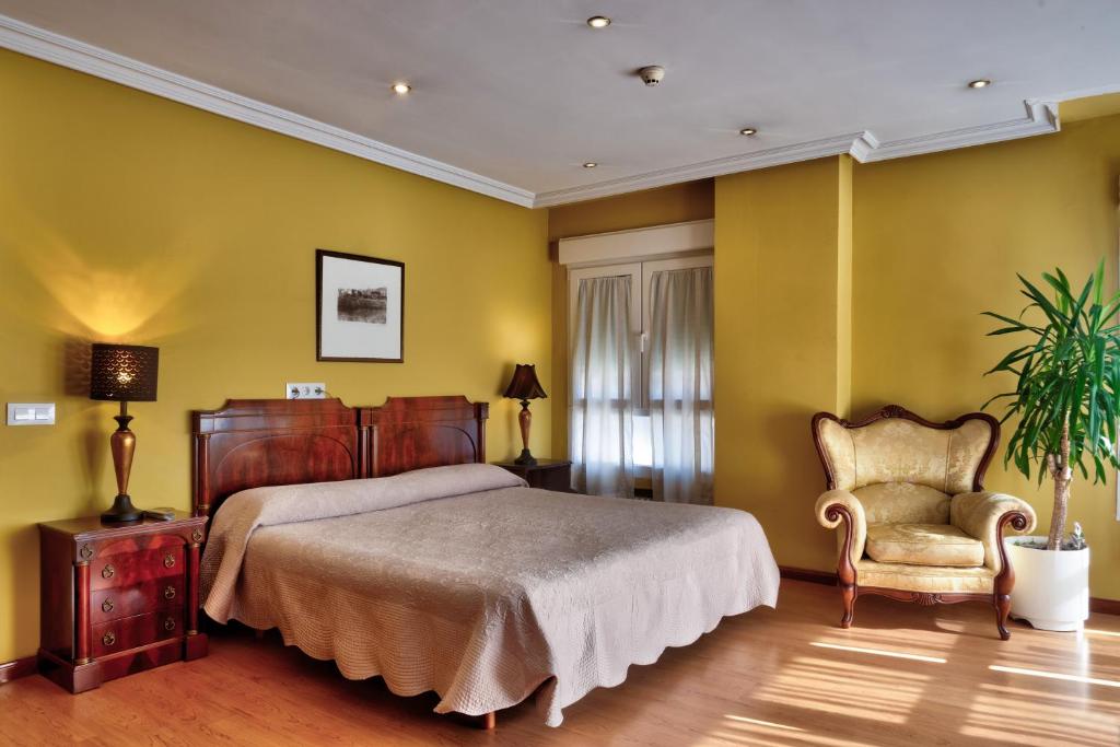Postel nebo postele na pokoji v ubytování Hostel Costa Gijon