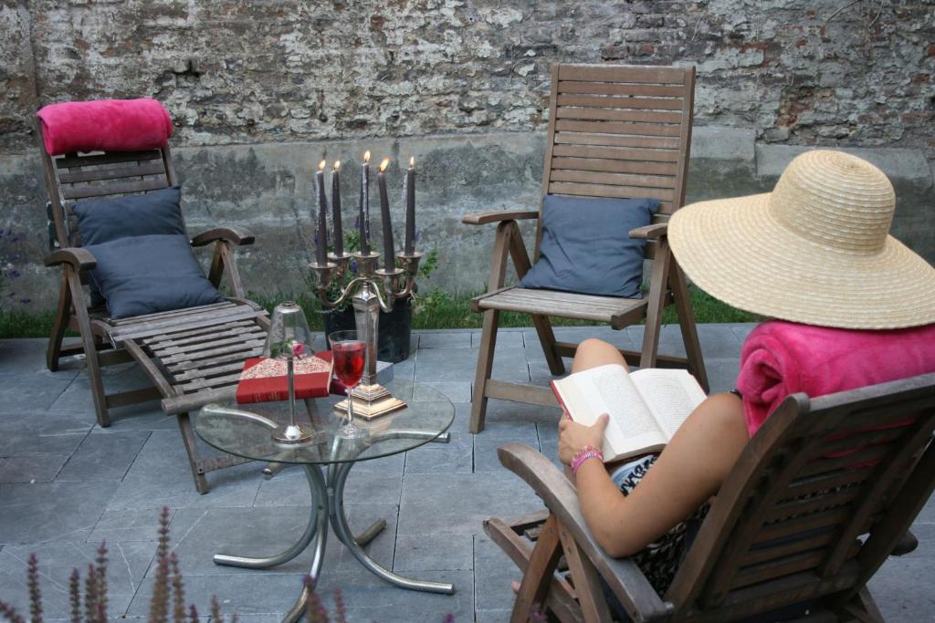 Posezení v ubytování B&B N°5