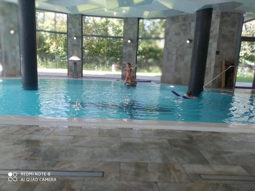 Bazén v ubytovaní Apartament z aneksem, Diune, nr 328, Kołobrzeg, blisko morza alebo v jeho blízkosti