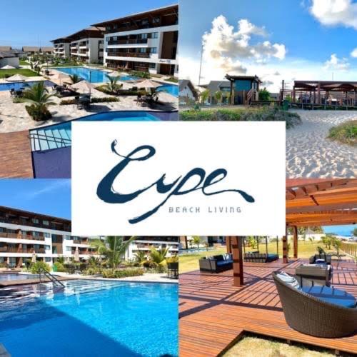  Flat no Resort Cupe Living na Praia Muro Alto Porto de Galinhas