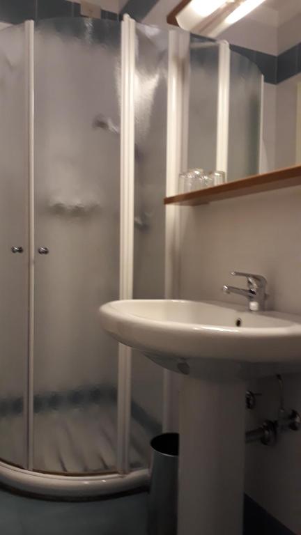 Koupelna v ubytování Hotel Due Mori No air conditioning