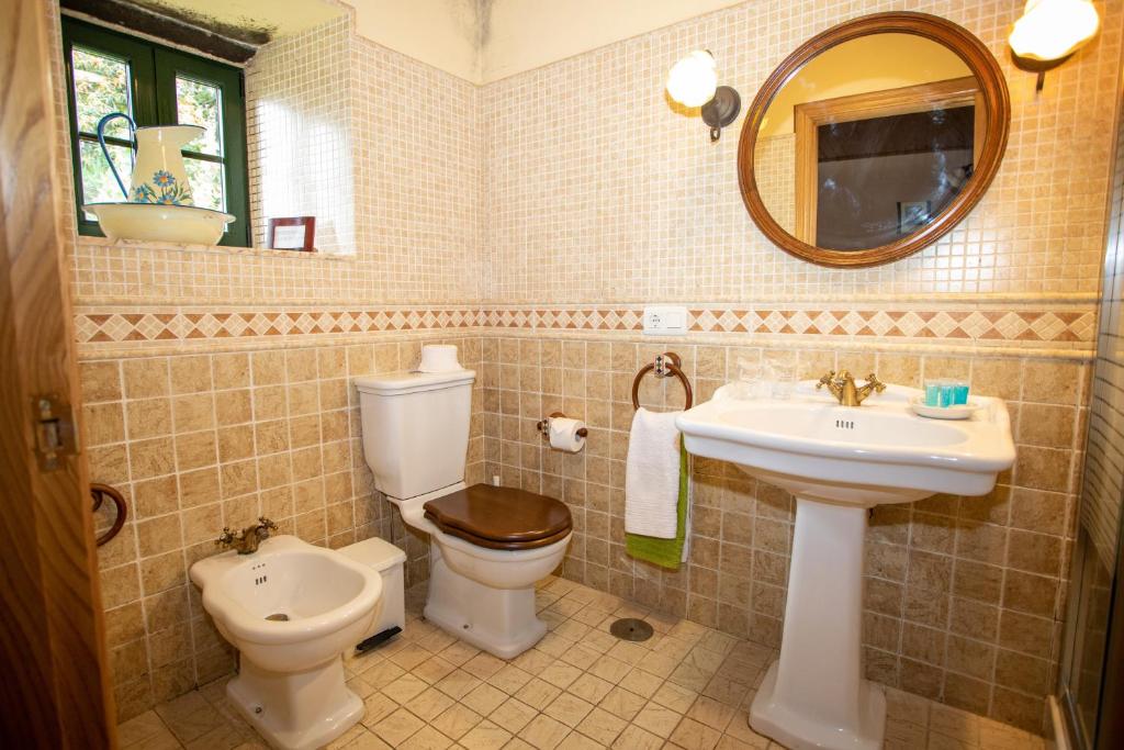 A bathroom at Casa de Barreiro