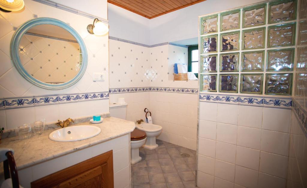 A bathroom at Casa de Barreiro