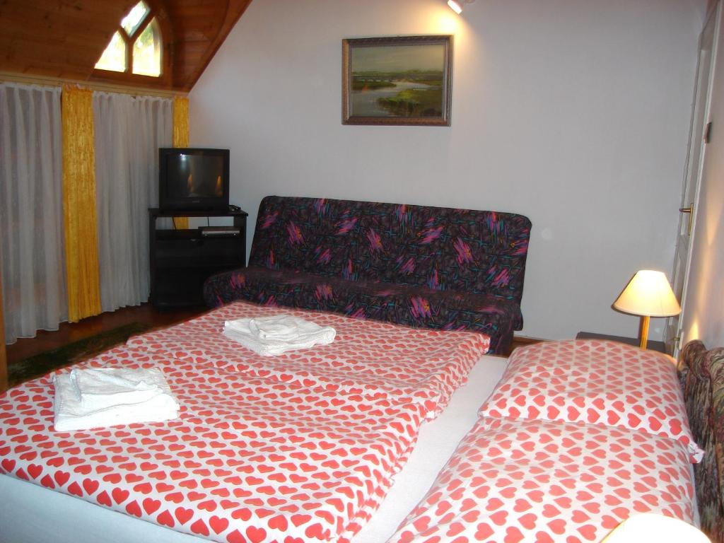 Postel nebo postele na pokoji v ubytování Oleander B&B