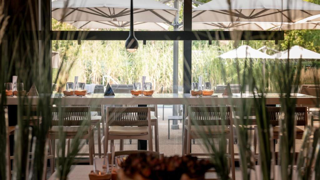 Restaurace v ubytování Le Parc Hôtel Obernai & Yonaguni Spa