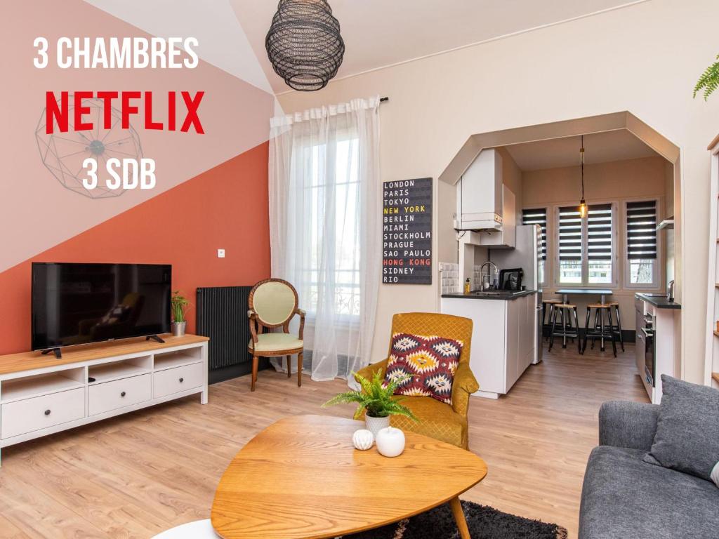 Appartements Scaliger Wifi Proche Gare - Apartamento De Tres Habitaciones