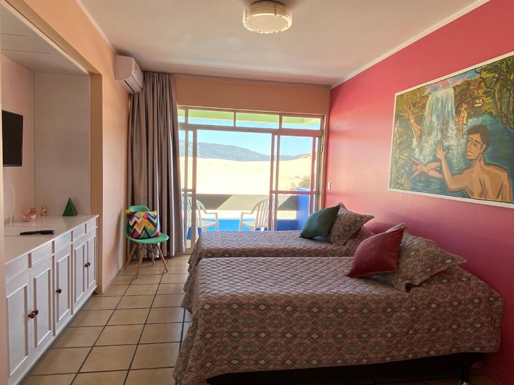 Via Praia Apart Hotel - Квартира с одной спальней