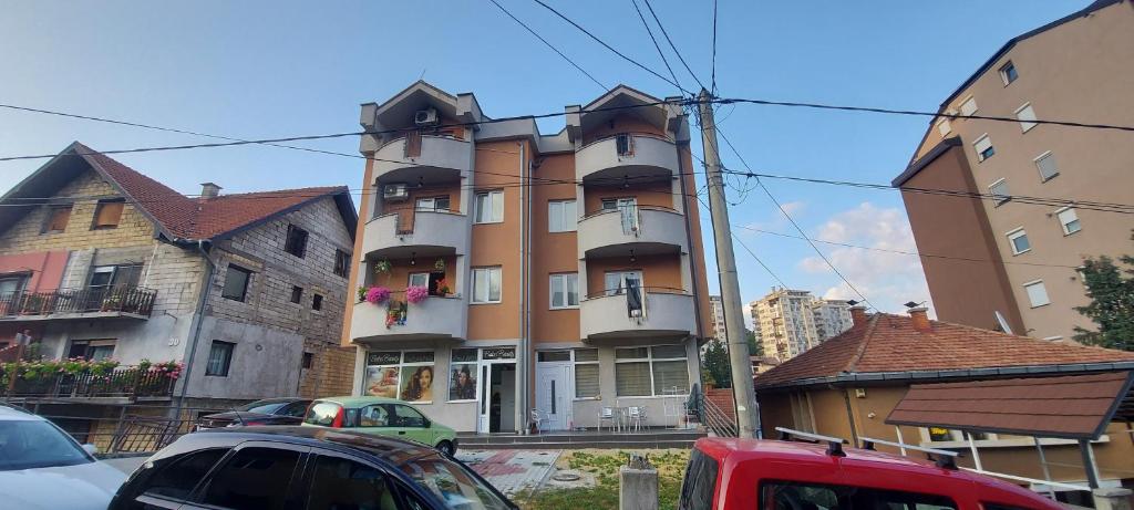 Budova, kde se apartmán nachází
