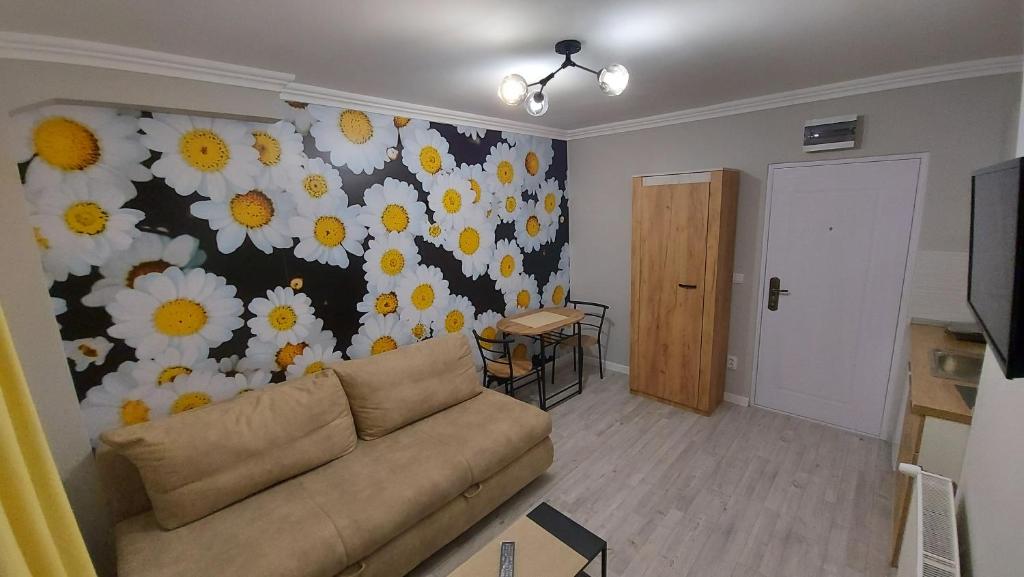 TV a/nebo společenská místnost v ubytování APARTMAN studio DADO