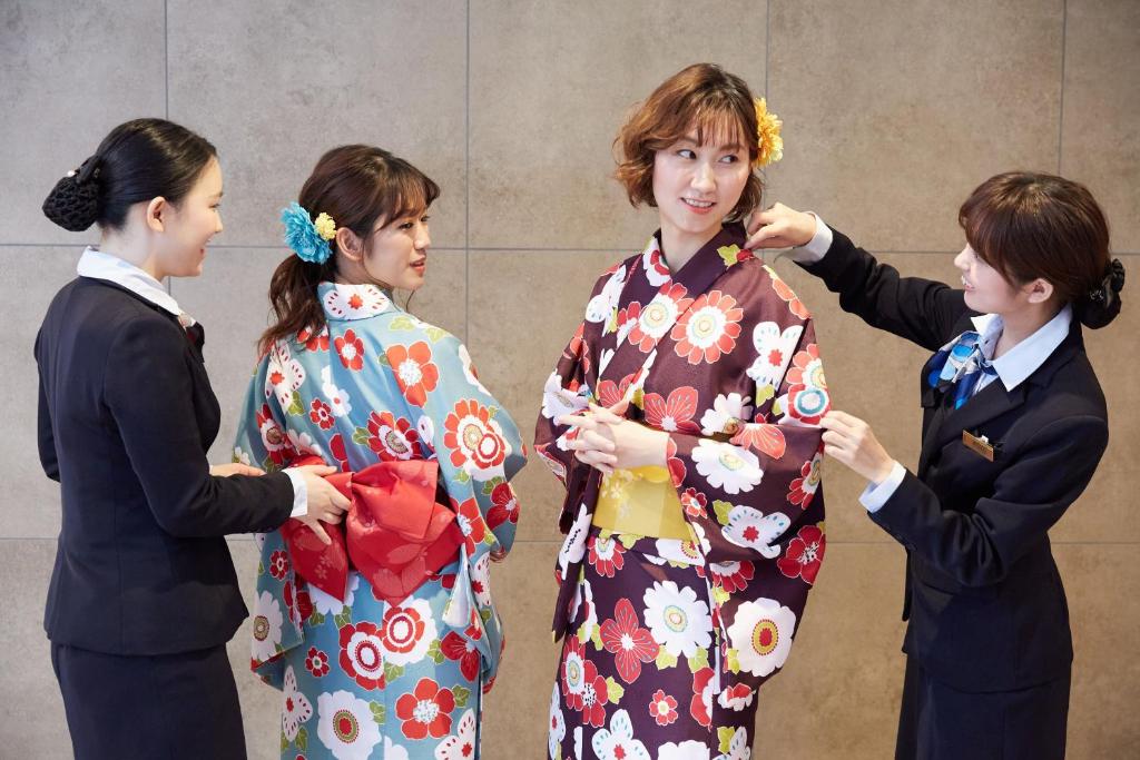 Hosté ubytování Hot Spring Osaka Hinode Hotel Nipponbashi