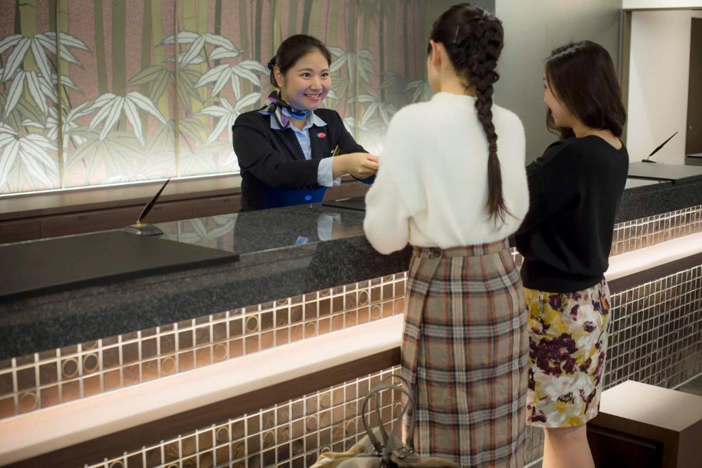 Hosté ubytování Hot Spring Osaka Hinode Hotel Nipponbashi