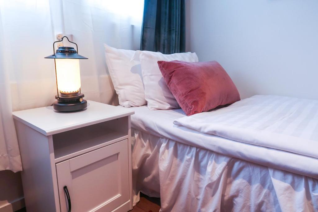Postel nebo postele na pokoji v ubytování Hotel City Living