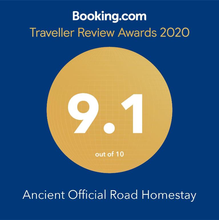 Certifikát, hodnocení, plakát nebo jiný dokument vystavený v ubytování Ancient Official Road Homestay