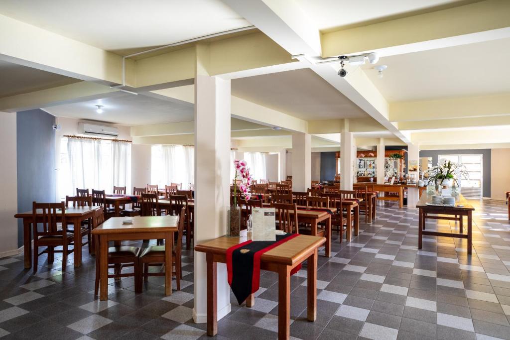 Restaurace v ubytování Canzi Cataratas Hotel