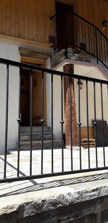 Balkón nebo terasa v ubytování Le Chalet des Fées