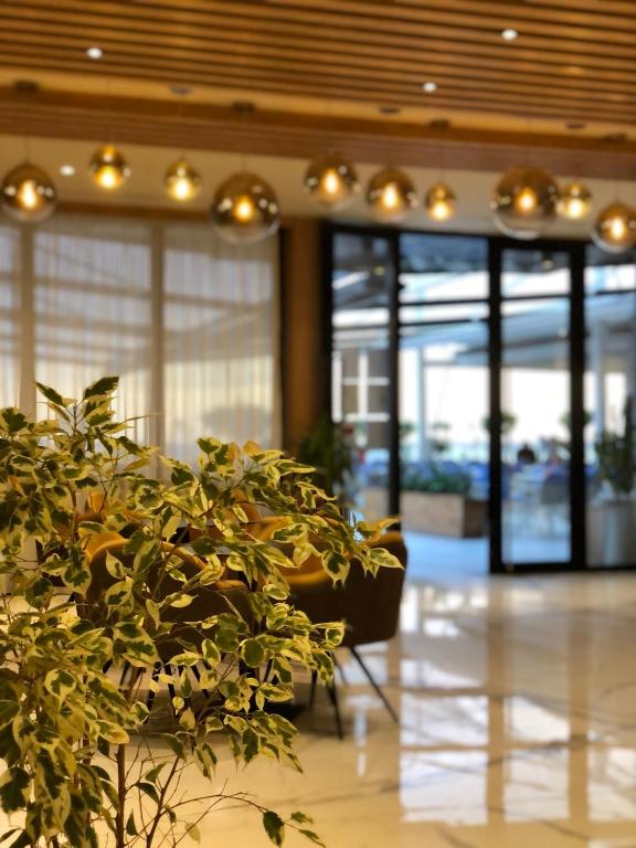 Vstupní hala nebo recepce v ubytování Hotel President