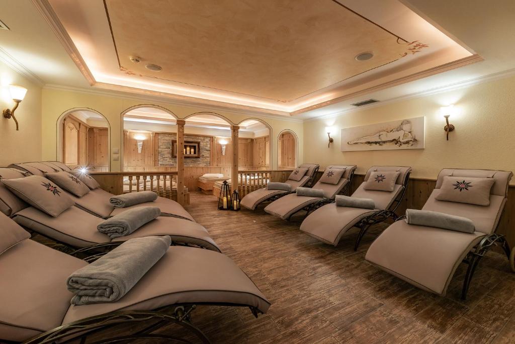 Posezení v ubytování Hotel Edelweiss