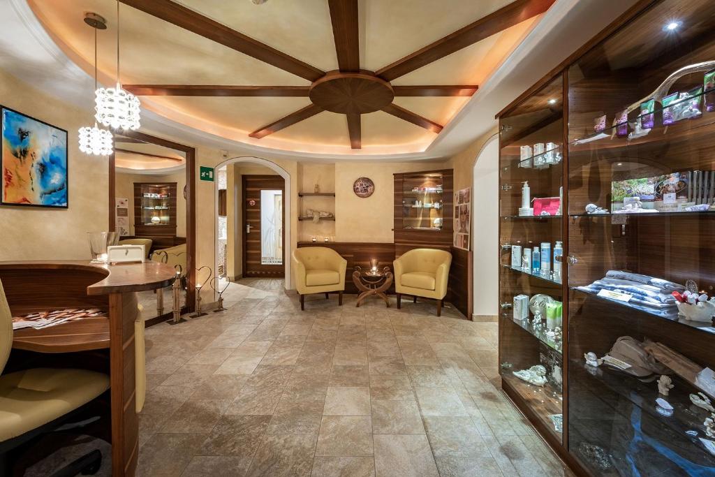 Posezení v ubytování Hotel Edelweiss