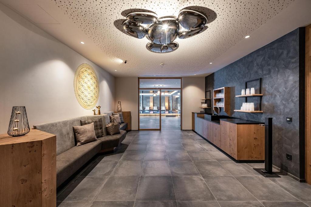 Posezení v ubytování Hotel Edelweiss