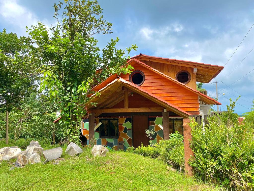 Zahrada ubytování Cabañas los Cedros