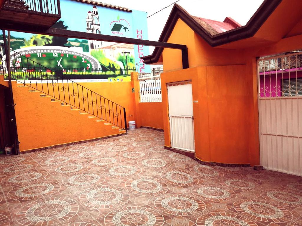 Balcone o terrazza di Cabañas tipo habitación Planta Alta en Zacatlán