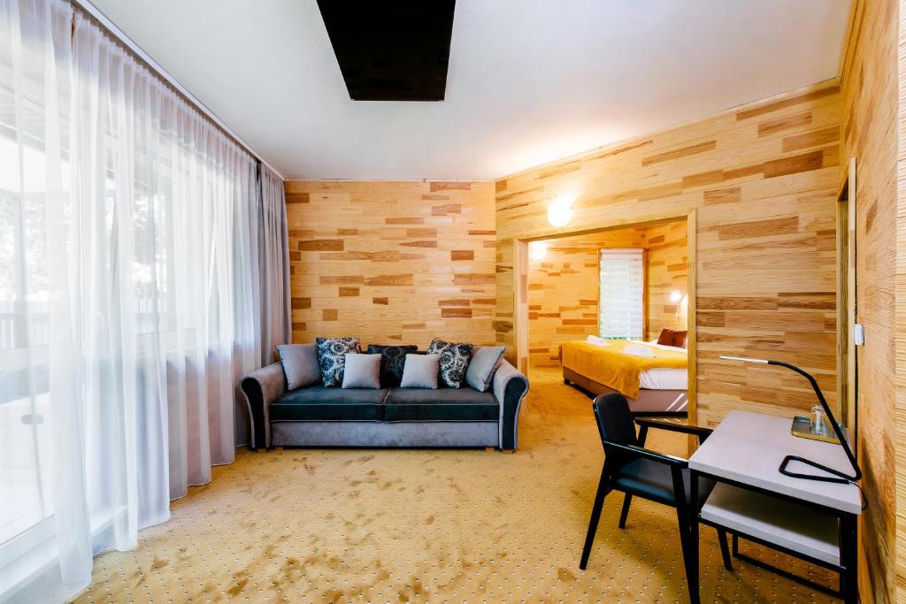 Posezení v ubytování Hotel Veverica