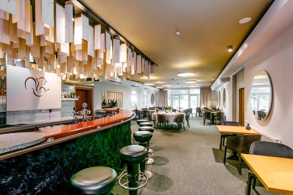 Posezení v ubytování Hotel Veverica