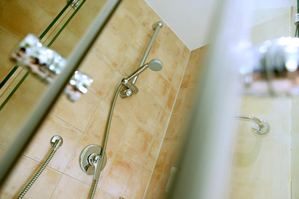 Koupelna v ubytování Hotel Watthalden