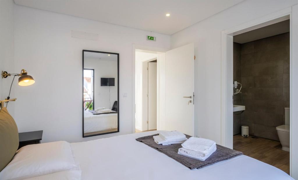 Postel nebo postele na pokoji v ubytování Magma Hostel