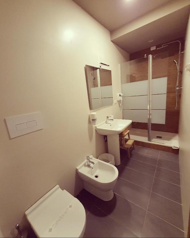Kúpeľňa v ubytovaní Dannunziano Aparthotel