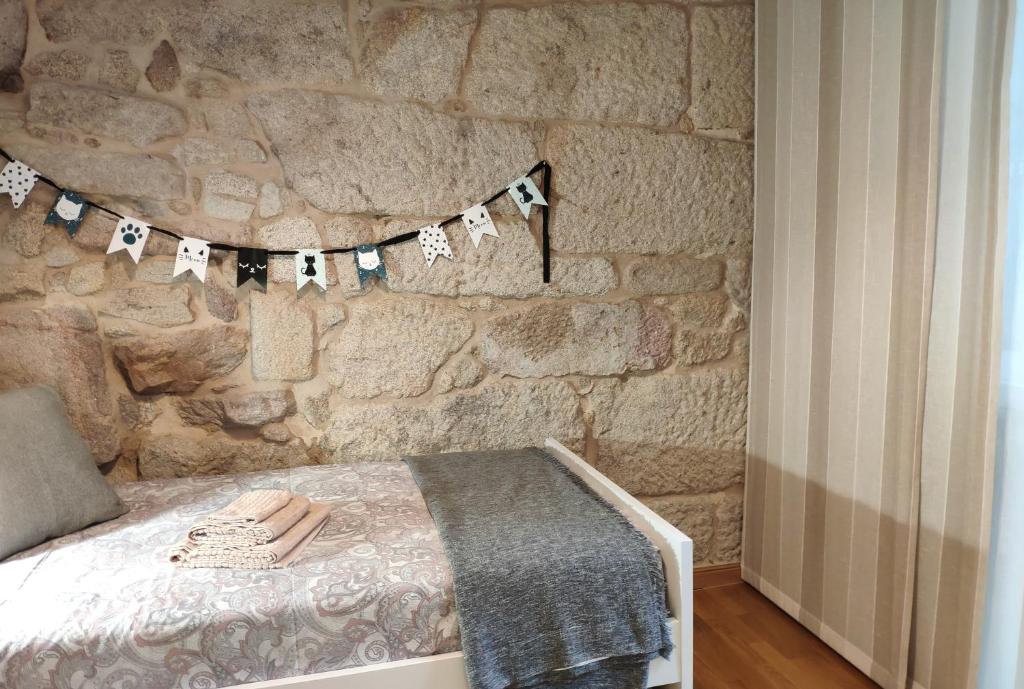 Postel nebo postele na pokoji v ubytování Exclusivo apartamento en edificio histórico