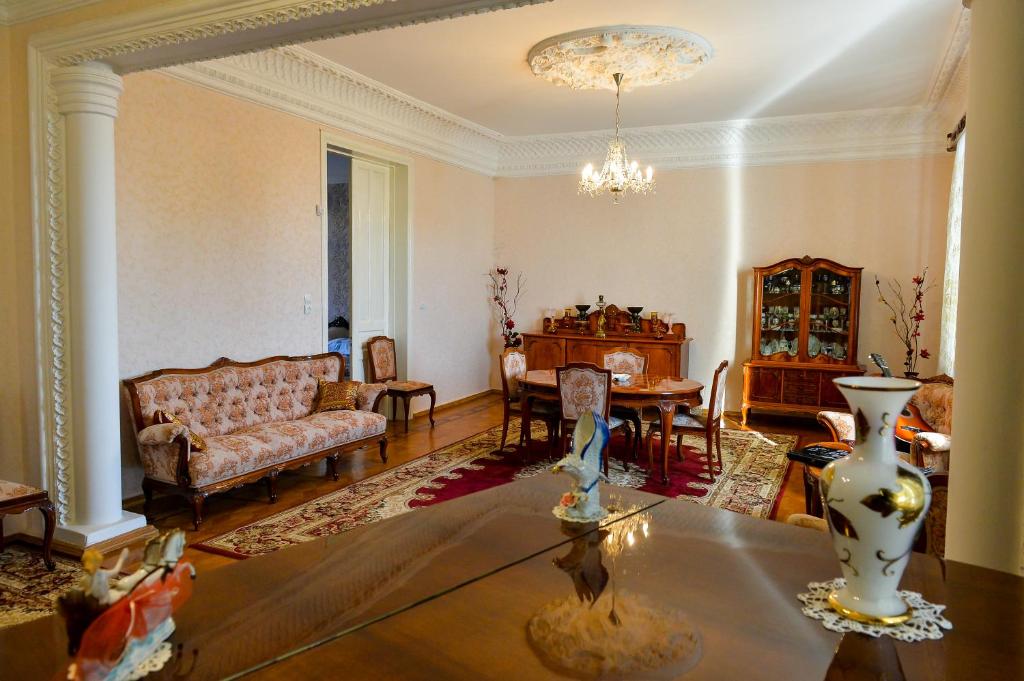 Posezení v ubytování Gold Guest House