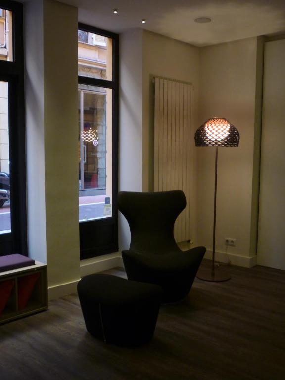Posezení v ubytování Hôtel de France