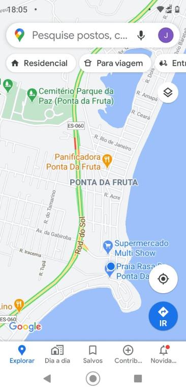  KITINET PRAIA DE PONTA DA FRUTA